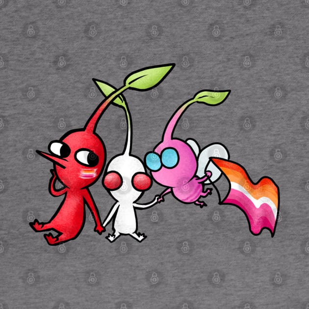 Pride Pikmin by KatieRose